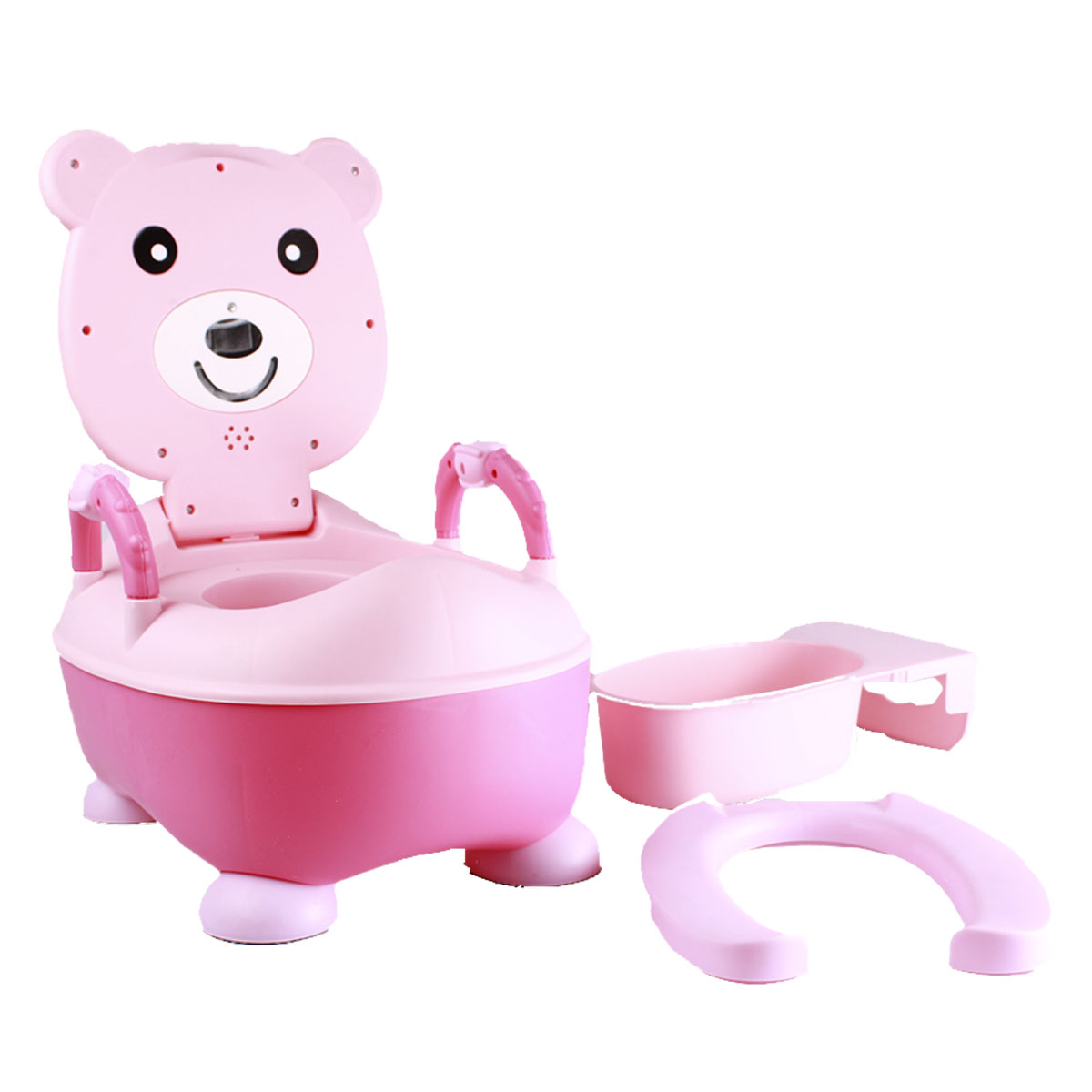 Foto 8 pulgar | Bacinica Infantil Modelo Baby Teddy Color Rosa Marca Sweet Rocket