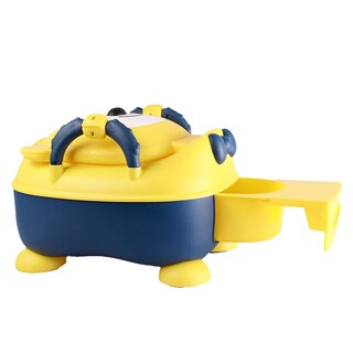 Foto 6 | Bacinica Infantil Modelo Baby Teddy Color Amarillo Con Azul Marca Sweet Rocket