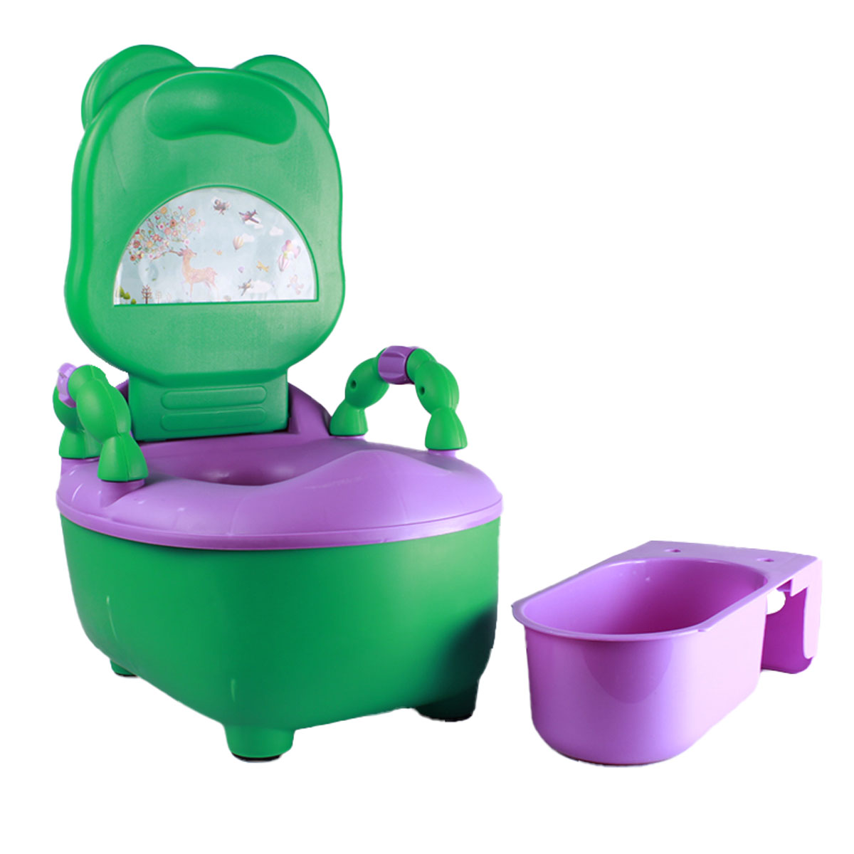 Foto 7 pulgar | Bacinica Infantil Sweet Rocket Baby Froggy Verde