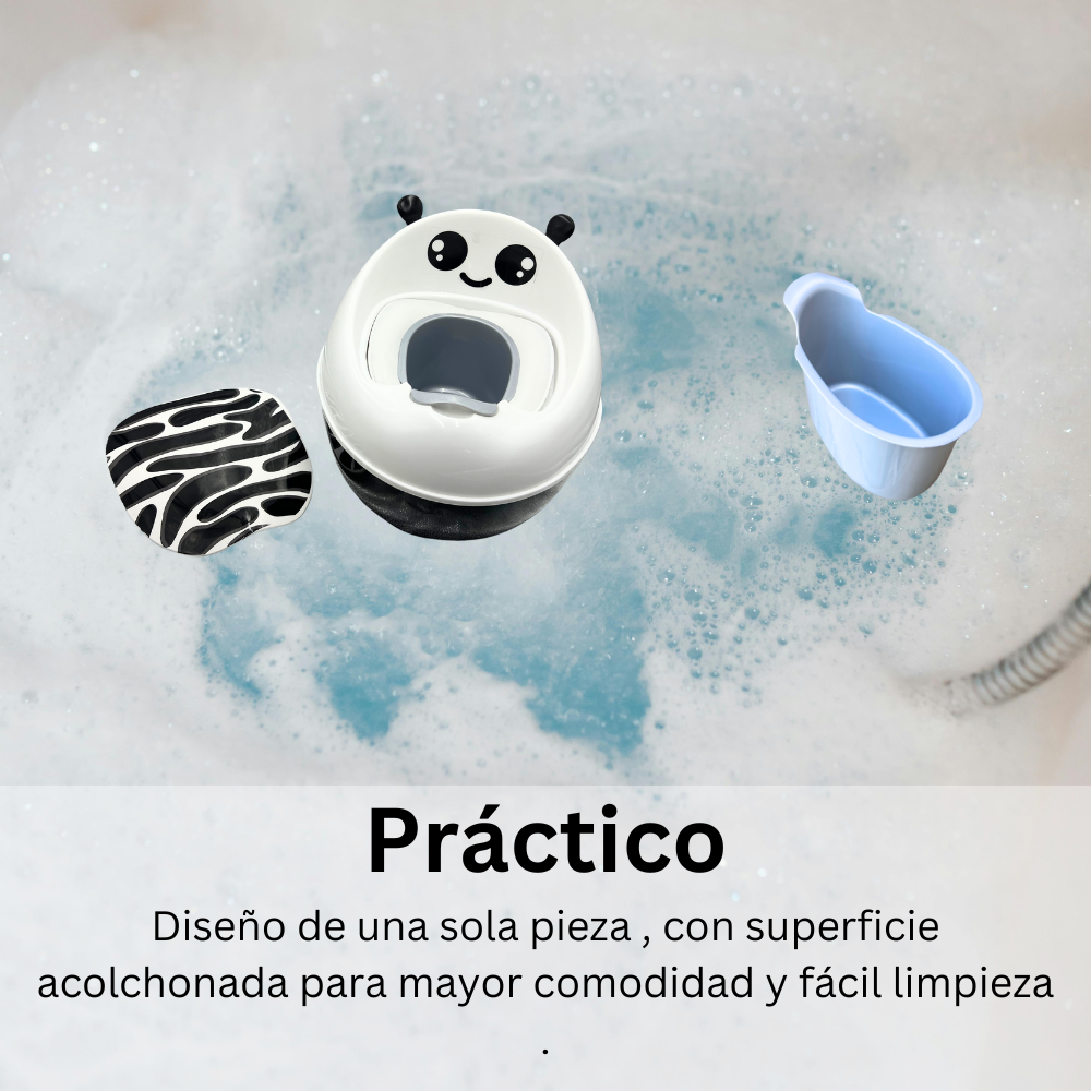 Foto 5 | Bañito Entrenador Promeyco Zebra Blanco