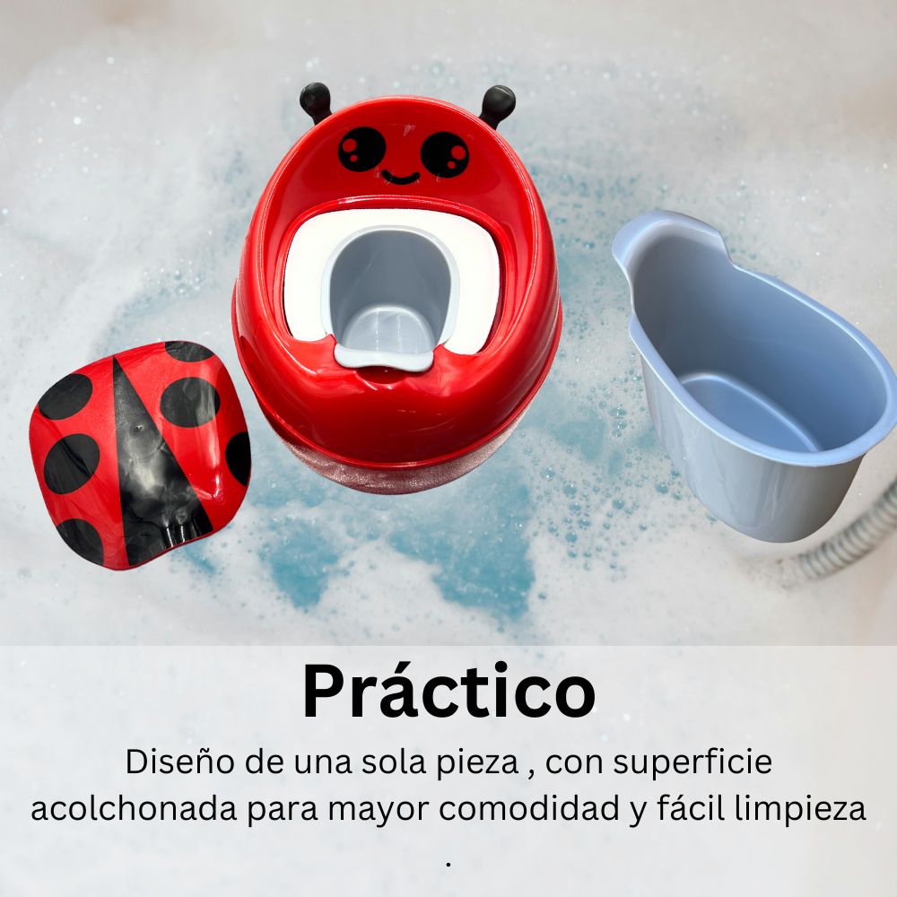 Foto 5 | Baño Entrenador Promeyco Rojo