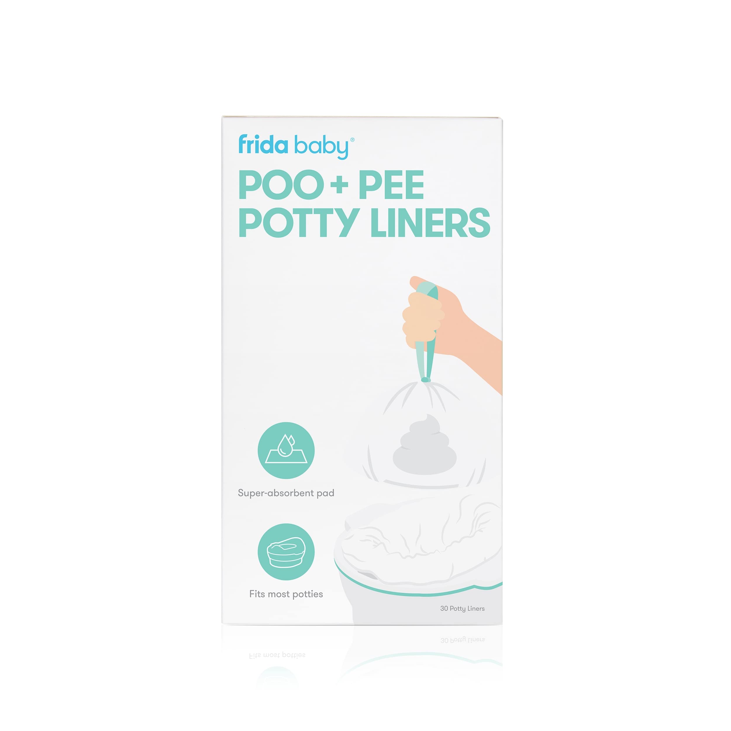 Foto 1 | Forros Para Orinal Frida Baby Poo + Pee, A Prueba De Fugas, Superabsorbentes - Venta Internacional.