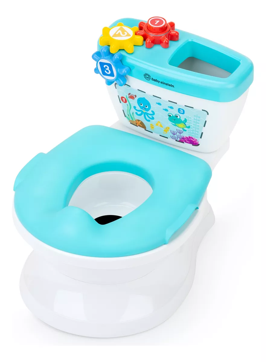 Foto 2 pulgar | Baño Entrenador Baby Einstein 2 en 1 Adaptador Desmontable Blanco