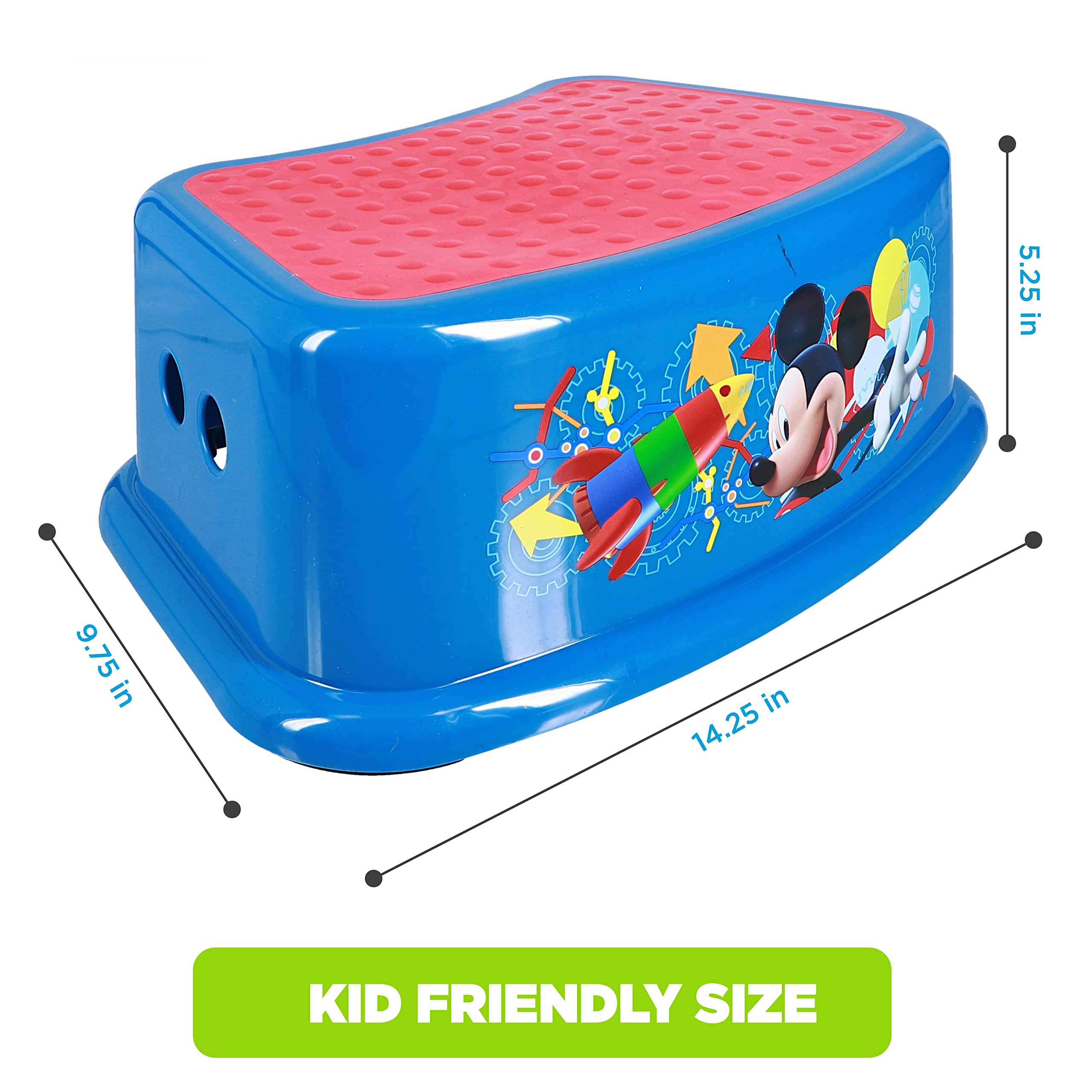 Foto 3 pulgar | Taburete De Baño Ginsey Disney Mickey Mouse Clubhouse - Venta Internacional.