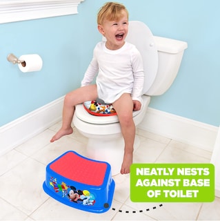 Foto 6 | Taburete De Baño Ginsey Disney Mickey Mouse Clubhouse - Venta Internacional.