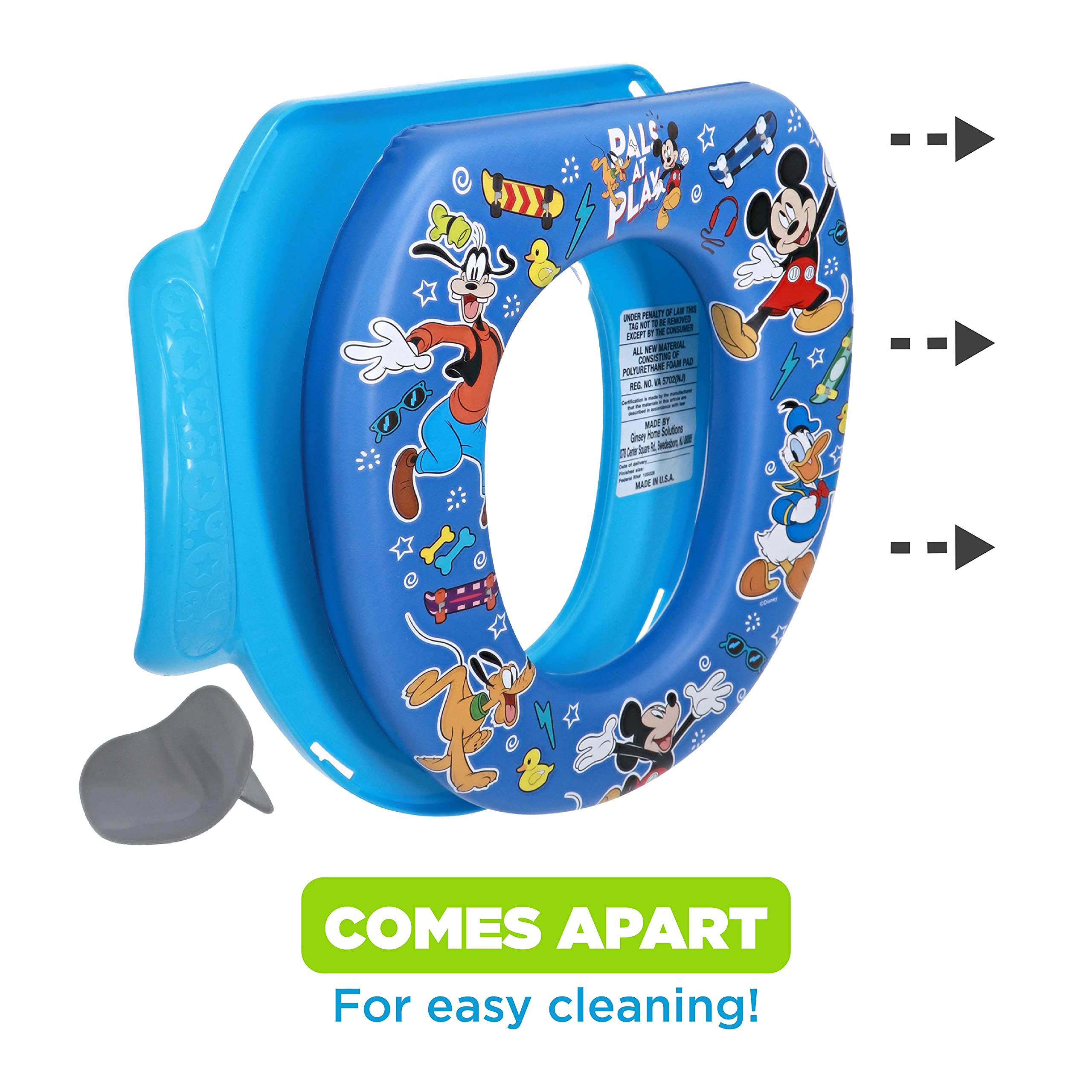 Foto 4 pulgar | Orinal Y Asiento De Entrenamiento Disney Mickey Mouse Pals - Venta Internacional.