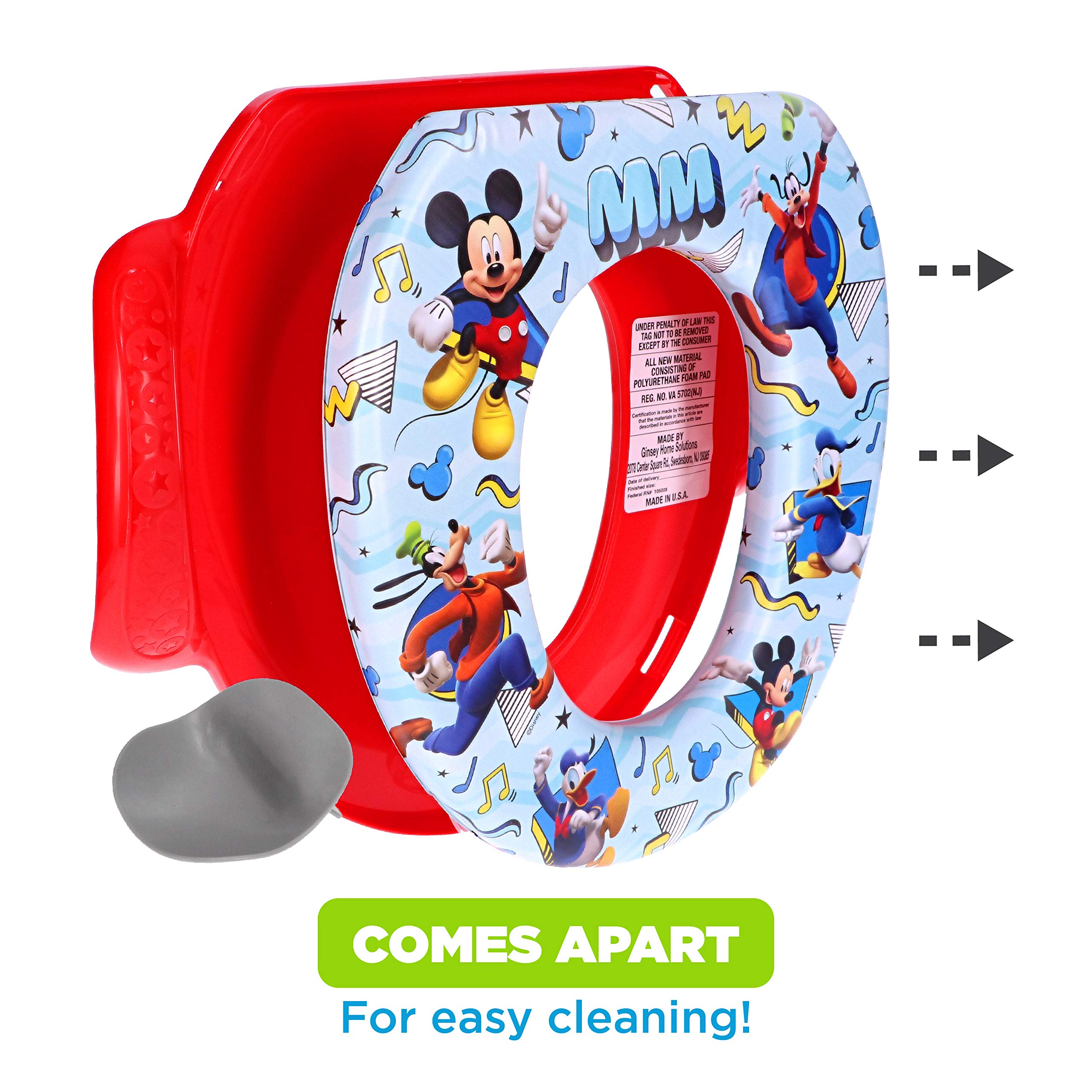Foto 4 pulgar | Orinal Blando Disney Mickey Mouse Hey Mickey - Venta Internacional.