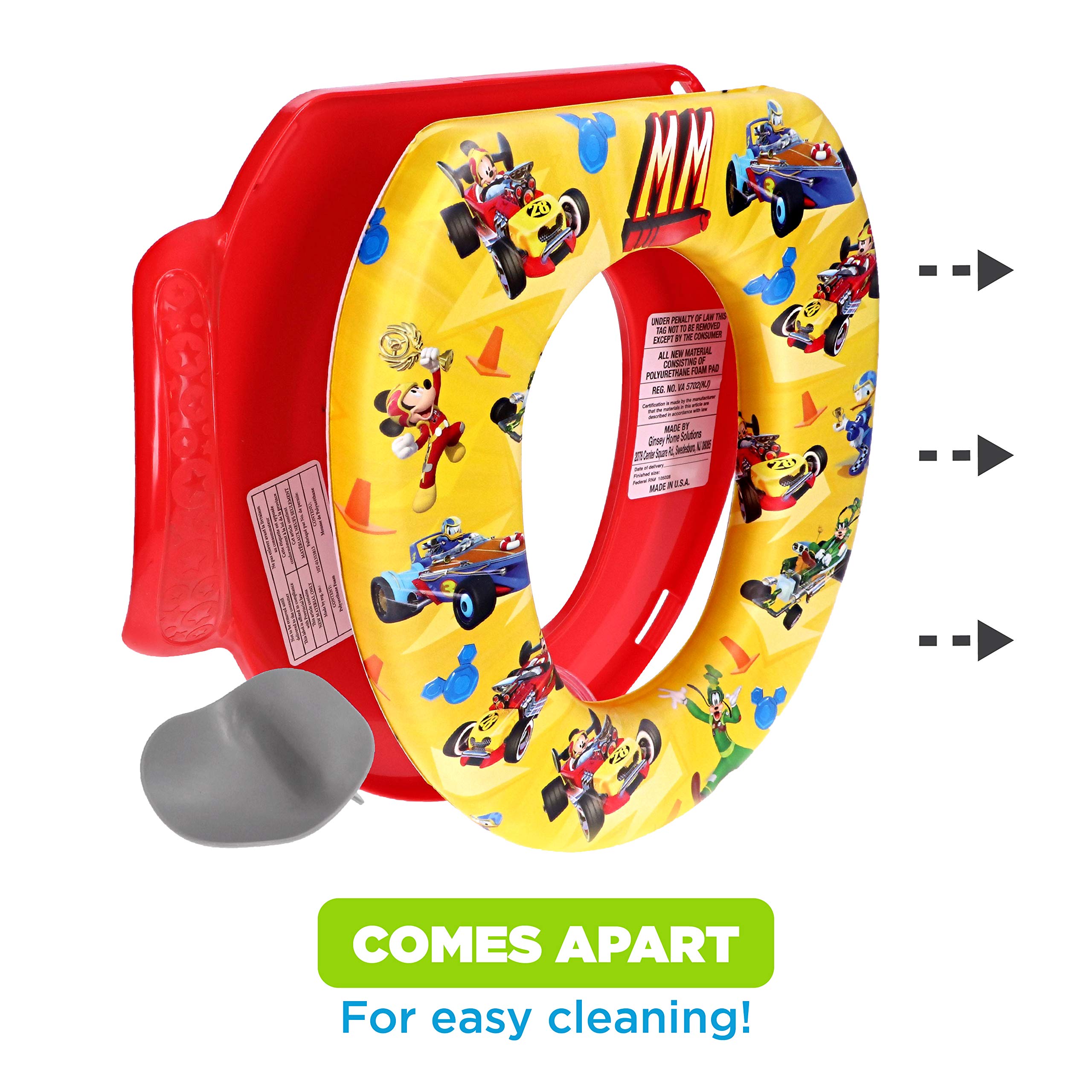 Foto 4 pulgar | Orinal Y Asiento Para Aprender A Ir Al Baño Disney Mickey Mouse - Venta Internacional.