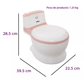 Foto 2 | Asiento Entrenador Bacinica Con Reducto Blanco/rosa