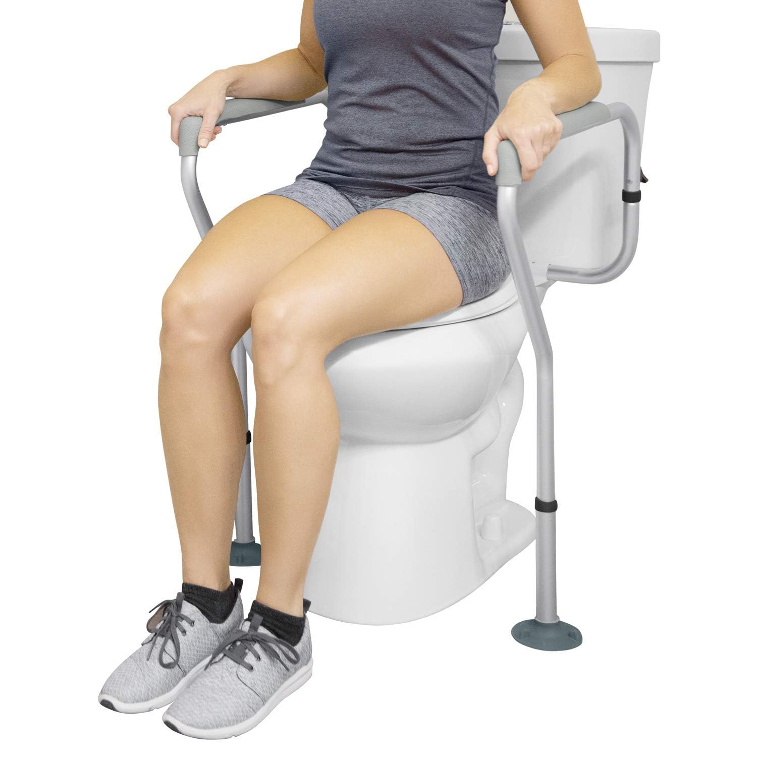Foto 2 pulgar | Toilet Rail Vive Bathroom Safety Marco Ajustable En Altura - Venta Internacional.