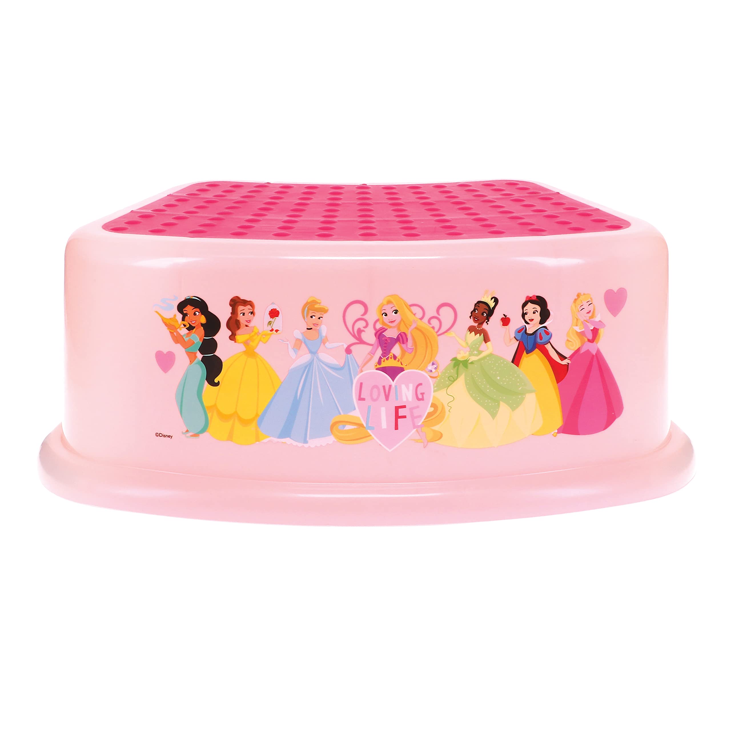 Taburete Disney Princess Loving Life Para Niños - Venta Internacional.