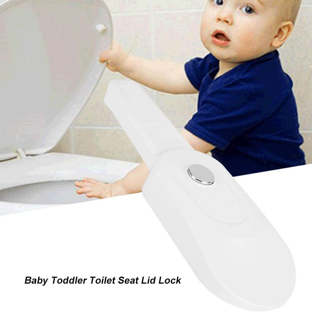 Foto 5 | Cerradura De Inodoro De Seguridad Infantil Jieyou Para Accesorios De Baño - Venta Internacional.