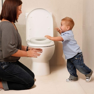 Foto 5 | Asiento Para Inodoro Dreambaby Con Acolchado Suave Y Asas De Agarre Wh - Venta Internacional.