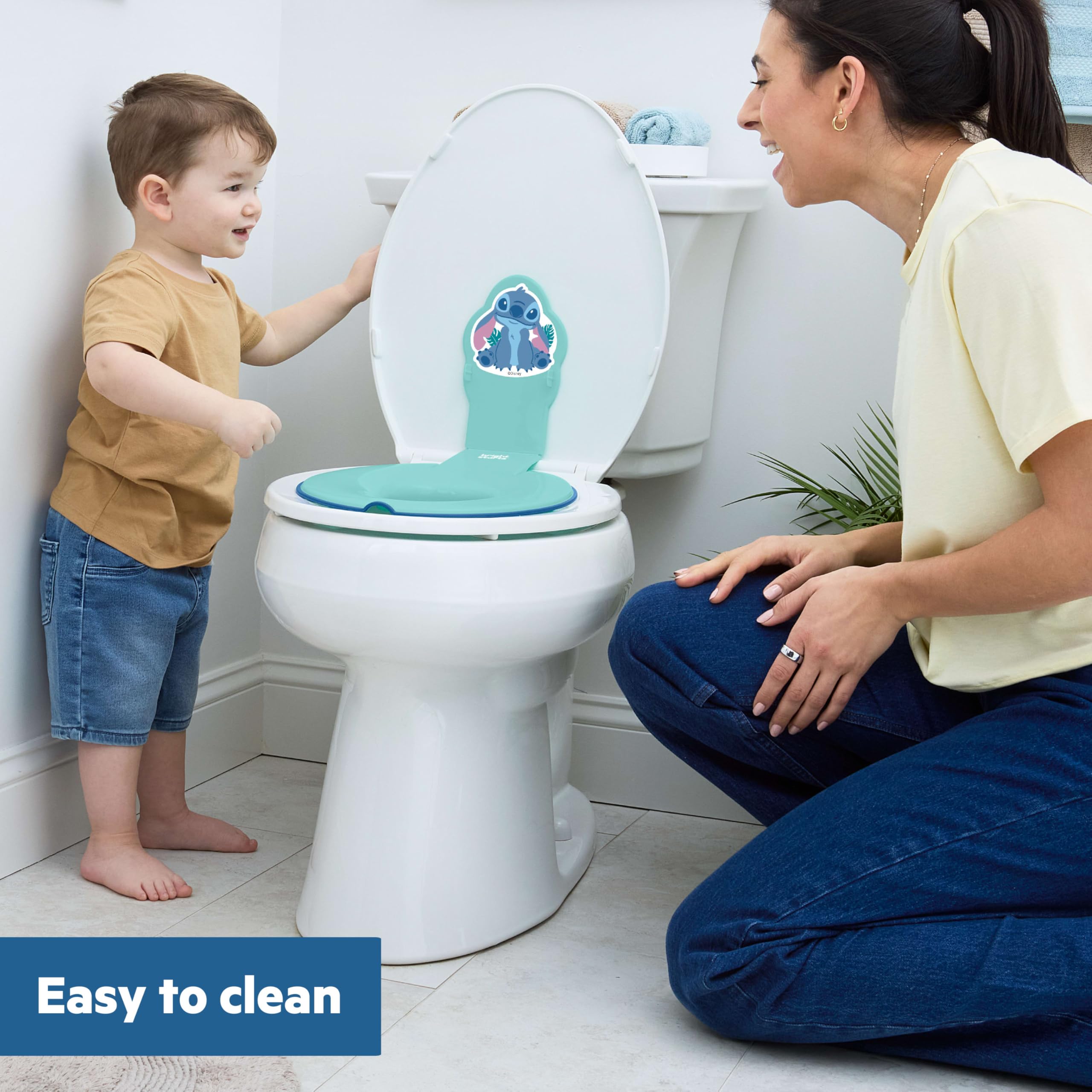 Foto 6 pulgar | Orinal Bright Starts Disney Baby Stitch Flip & Sit - Venta Internacional.