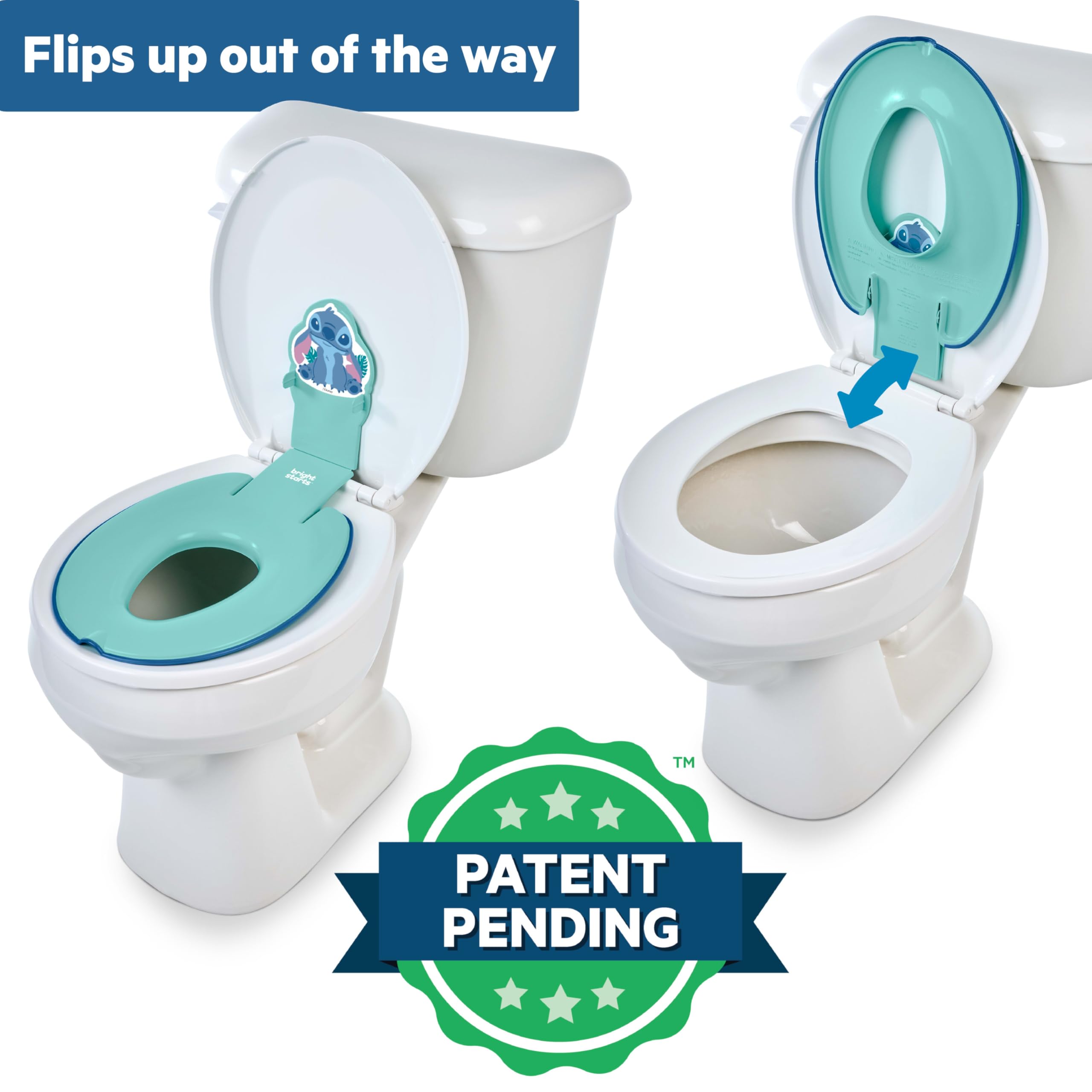 Foto 7 pulgar | Orinal Bright Starts Disney Baby Stitch Flip & Sit - Venta Internacional.