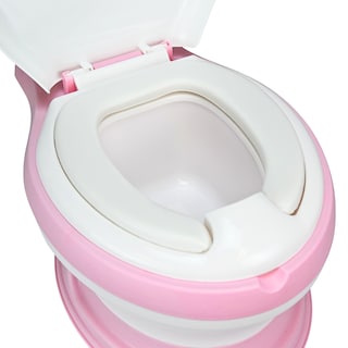 Foto 6 | Baño Entrenador Para Niños Antideslizante Con Asiento Acolchado Diseño Realista - Rosa