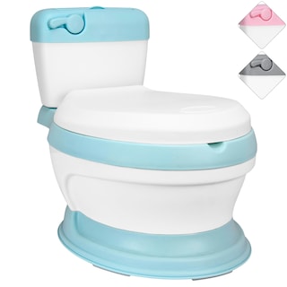 Foto 1 | Baño Entrenador Para Niños Antideslizante Con Asiento Acolchado Diseño Realista - Azul