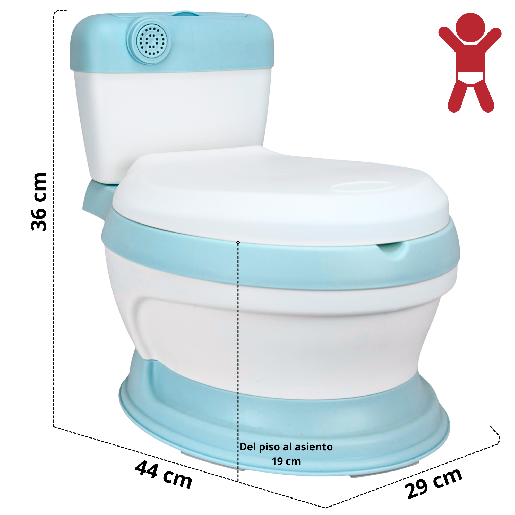 Foto 5 pulgar | Baño Entrenador Joykoo con Sonido