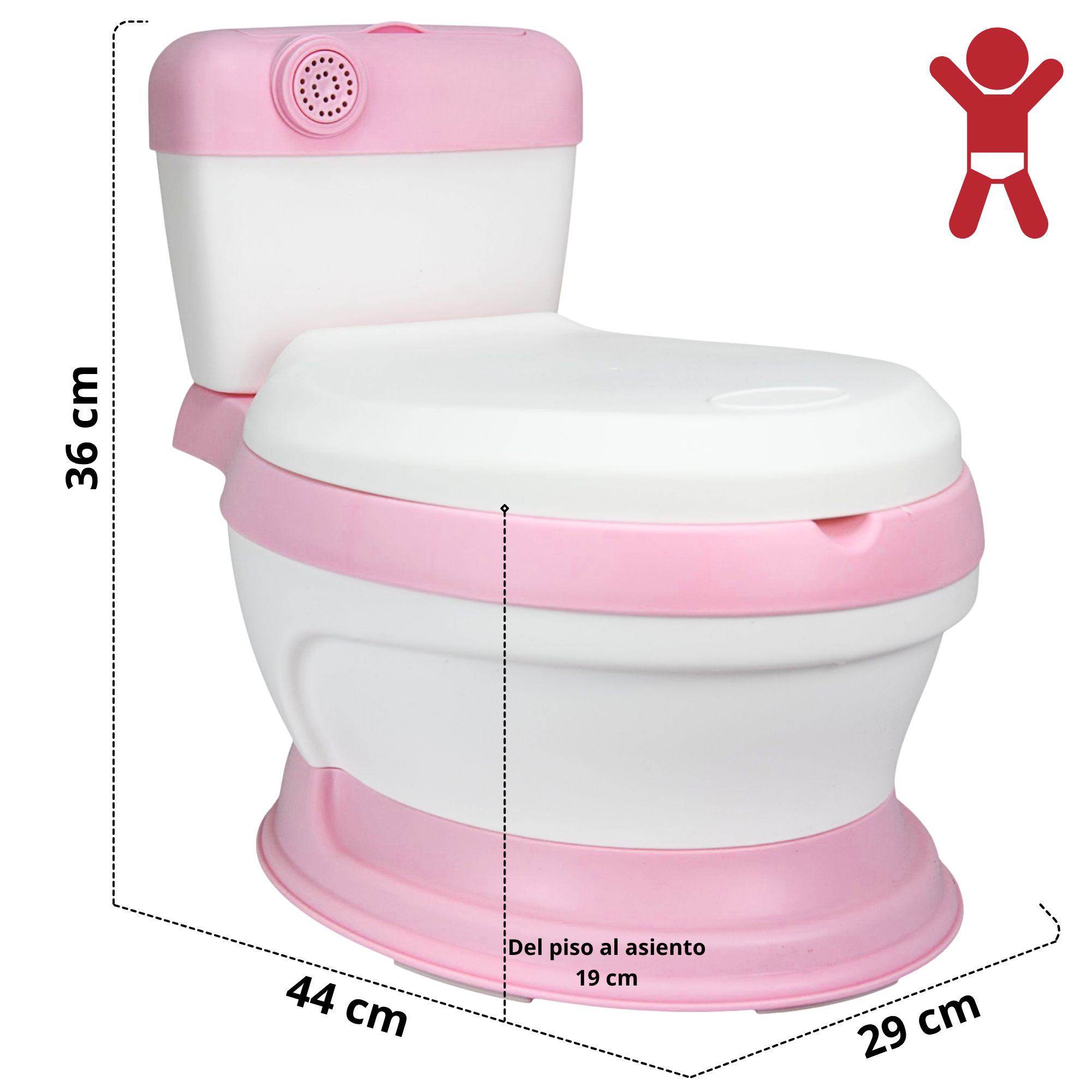 Foto 5 pulgar | Baño Entrenador Joykoo con Sonido