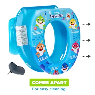 Foto 5 | Set De Entrenamiento Para Ir Al Baño Ginsey Pinkfong Baby Shark, 2 Piezas - Venta Internacional.