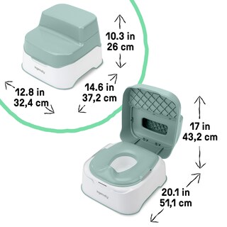 Foto 7 | Sistema De Entrenamiento Para Ir Al Baño 3 En 1 Ingenuity Prepárate Para Ir Al Baño - Venta Internacional.