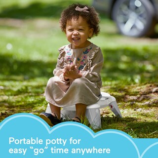 Foto 3 | Orinal De Viaje Fisher-price Baby 2 En 1 Con Bolsa De Transporte - Venta Internacional.