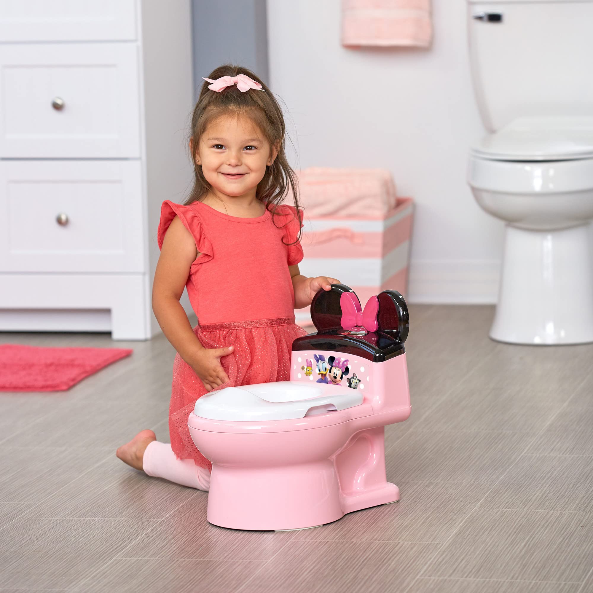 Foto 6 pulgar | Inodoro Para Ir Al Baño The First Years Disney Minnie Mouse - Venta Internacional.