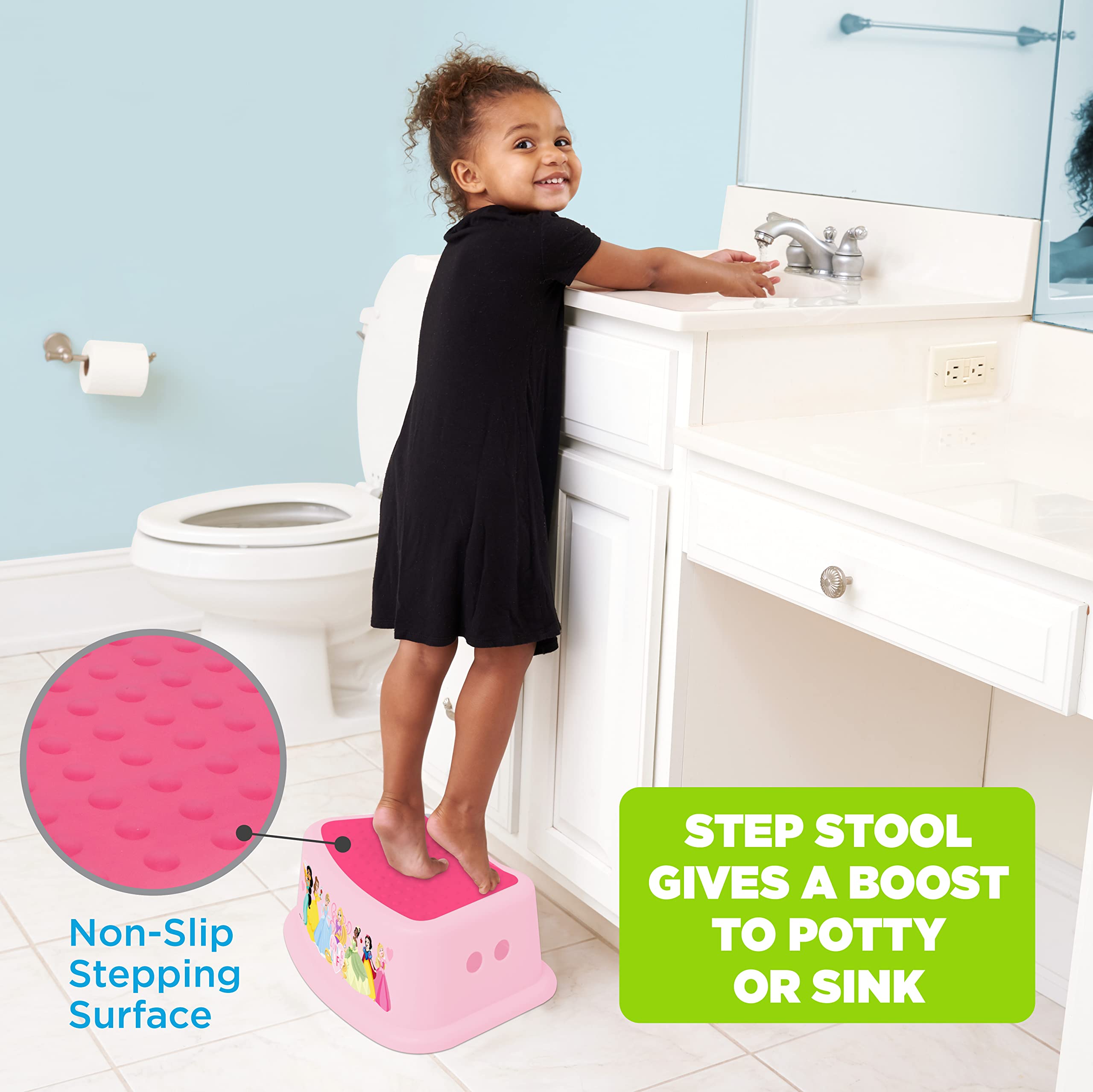 Foto 7 | Set De Entrenamiento Para Ir Al Baño Disney Princess Loving Life, 2 Piezas - Venta Internacional.