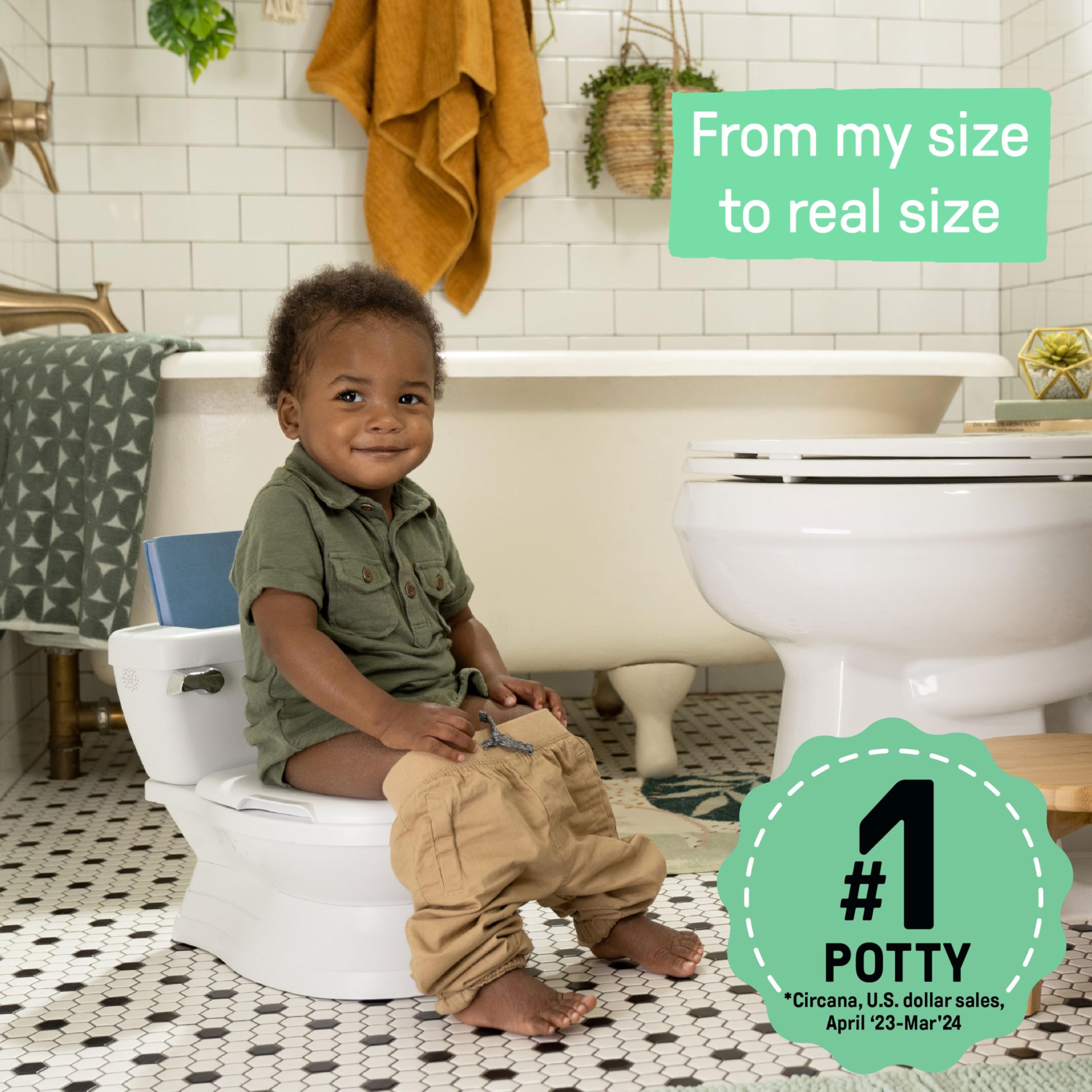 Foto 3 pulgar | Inodoro Para Aprender A Ir Al Baño Para Niños Pequeños Ingenuity My Size Potty Pro - Venta Internacional.