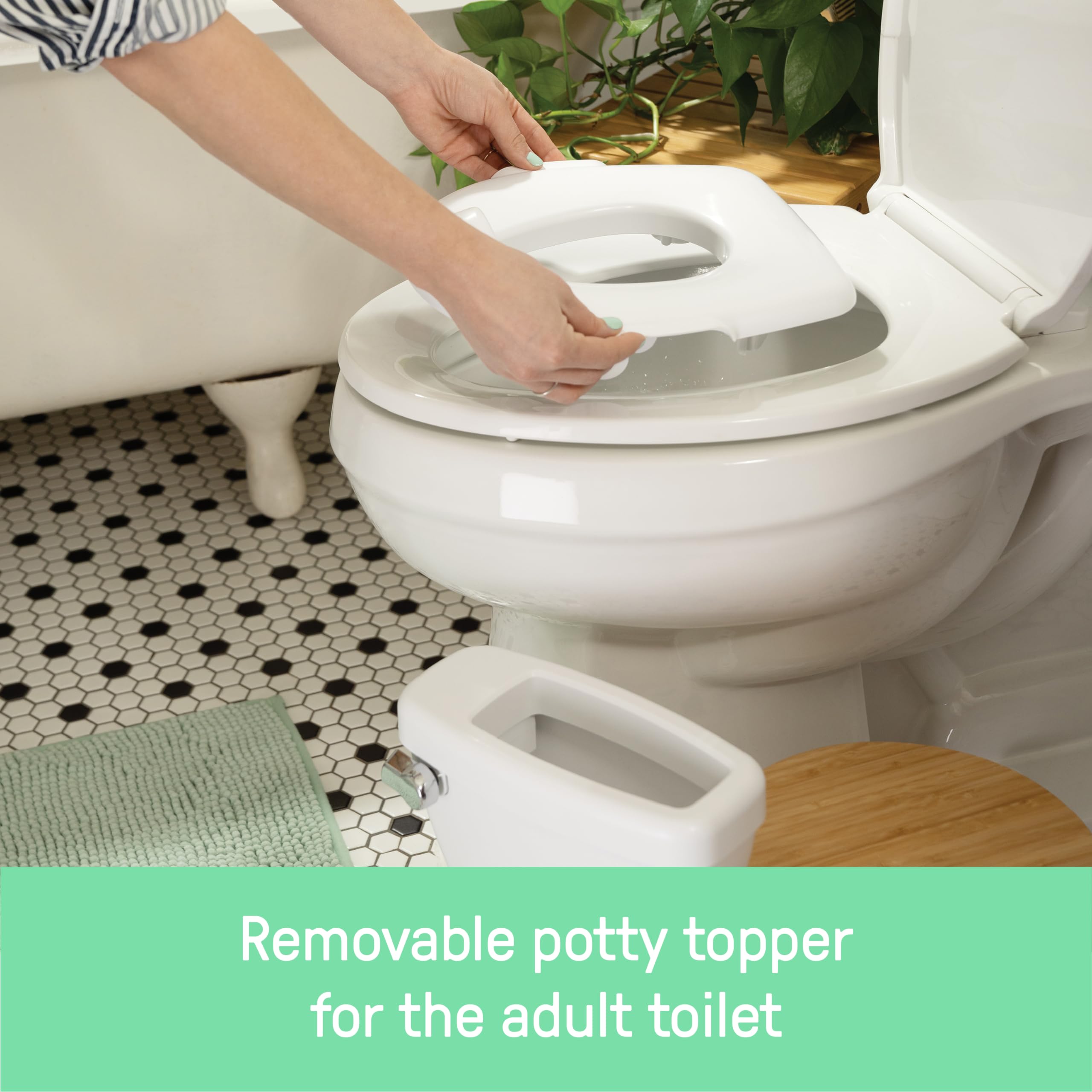 Foto 4 | Inodoro Para Aprender A Ir Al Baño Para Niños Pequeños Ingenuity My Size Potty Pro - Venta Internacional.