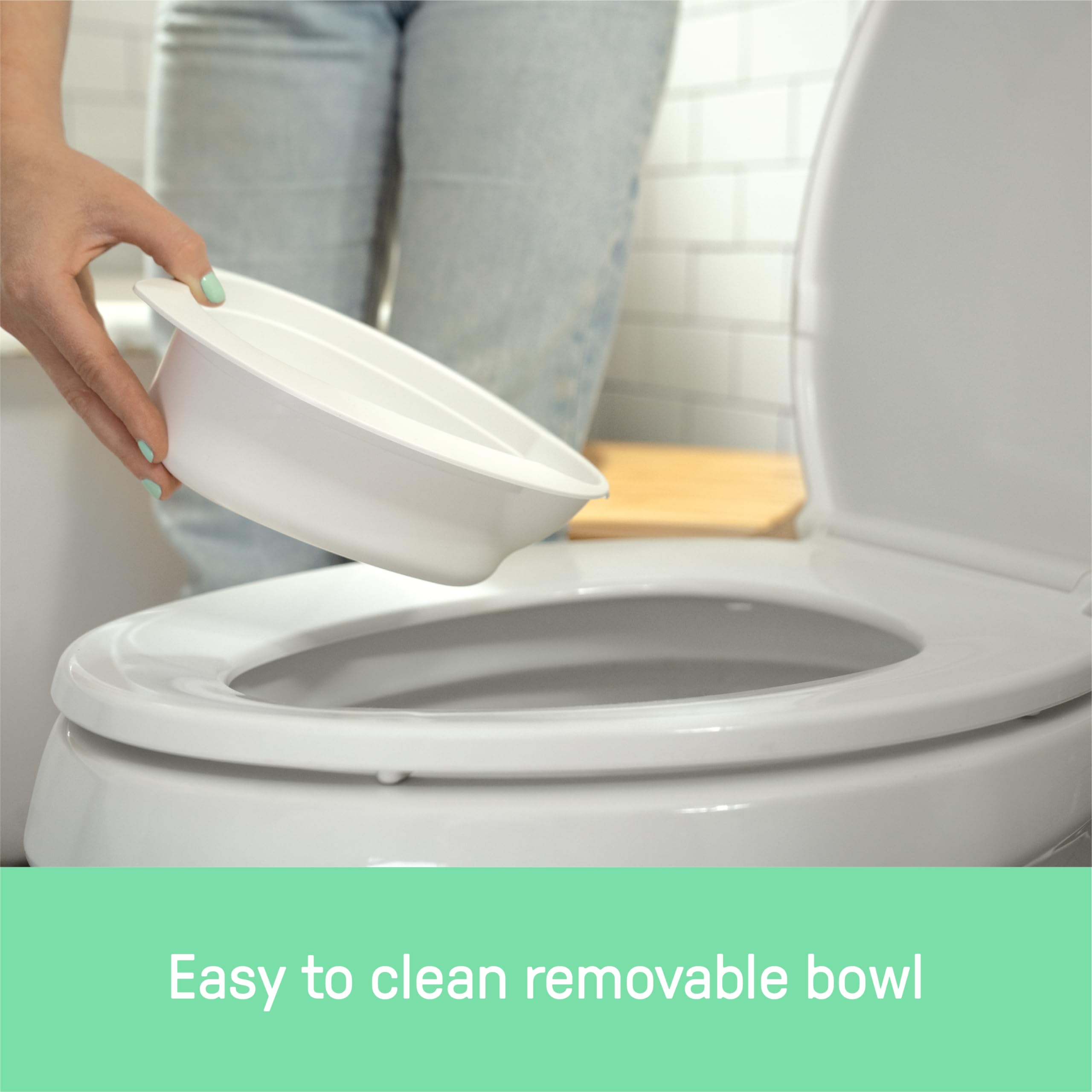 Foto 5 | Inodoro Para Aprender A Ir Al Baño Para Niños Pequeños Ingenuity My Size Potty Pro - Venta Internacional.