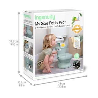 Foto 3 | Baño Entrenador Infantil Summer Ingenuity My Size Potty Pro Verde