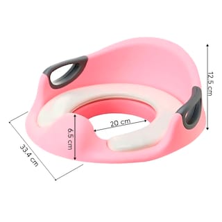Foto 2 | Asiento Montable Kecompras color Rosa cara Inodoro con Cojín