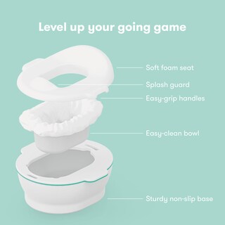 Foto 6 | Inodoro Frida Baby 3 En 1 Para Aprender A Ir Al Baño Crece Conmigo - Venta Internacional