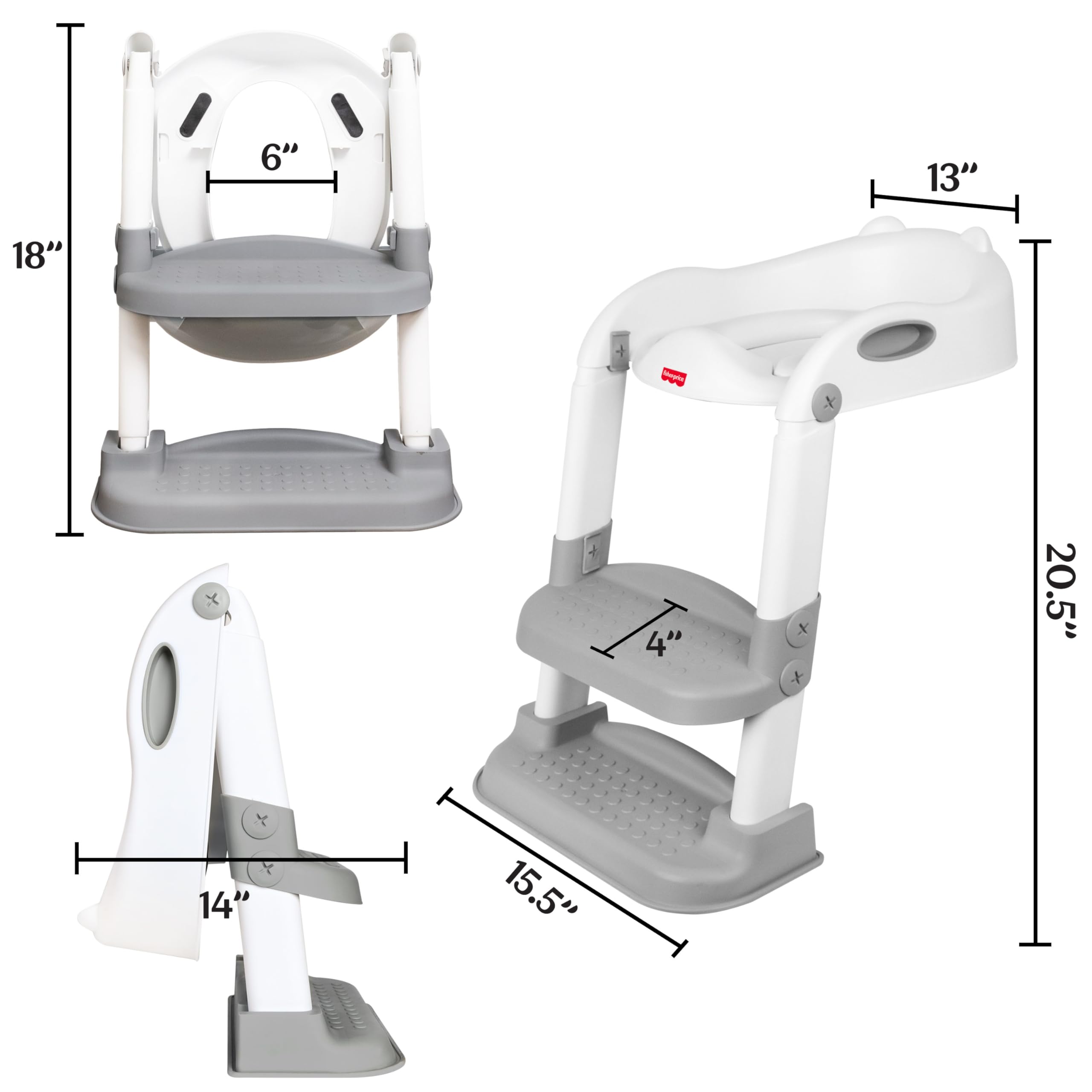 Foto 7 pulgar | Asiento y Taburete para Baño Fisher-price Step Up - Venta Internacional