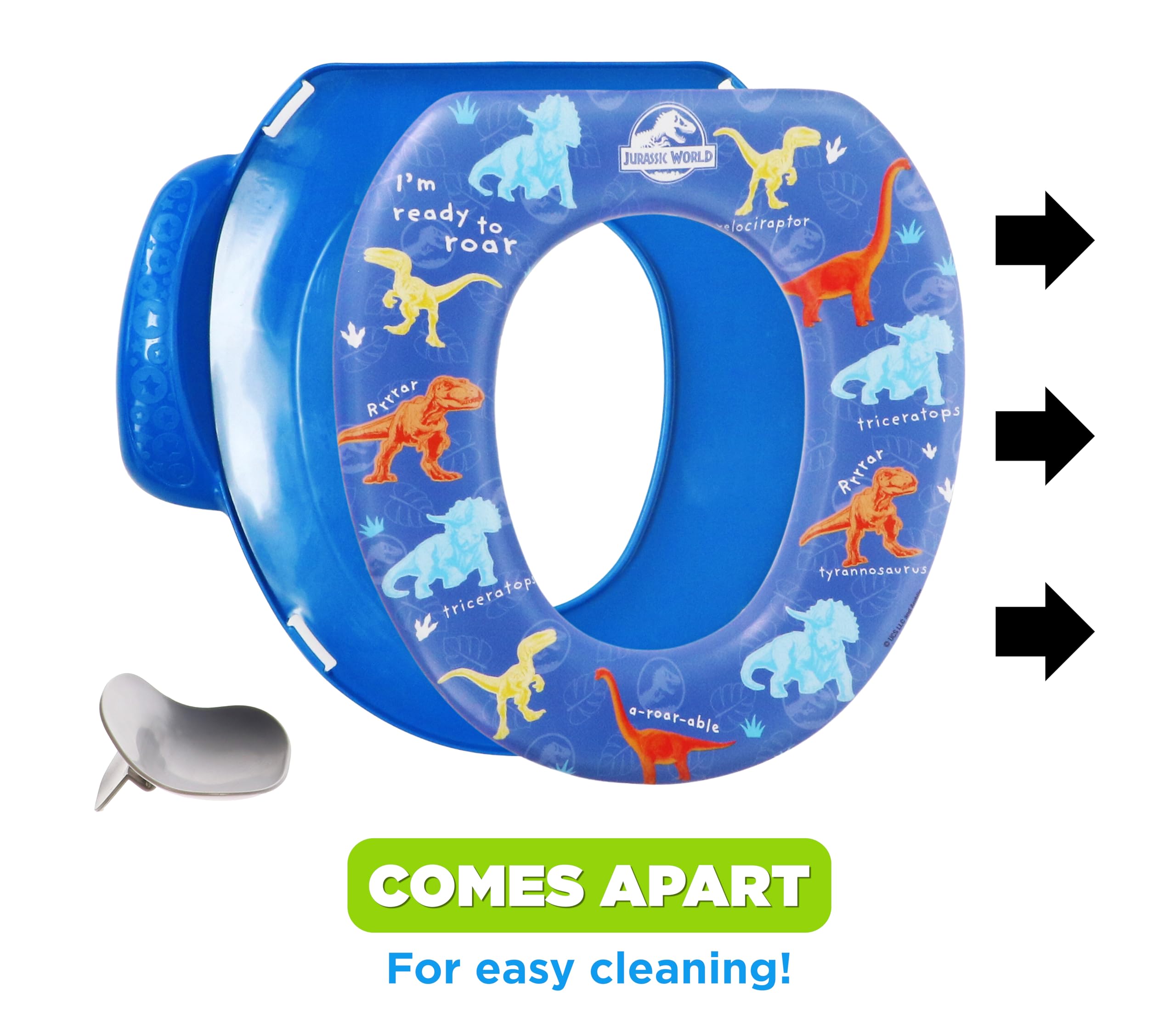 Foto 4 pulgar | Orinal Blando Nbc Universal Jurassic World Ginsey - Venta Internacional.
