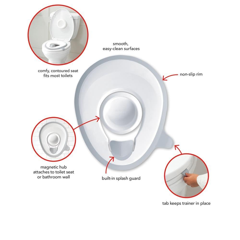 Foto 7 pulgar | Asiento Para Ir Al Baño Skip Hop Easy Store Para Niños Pequeños - Venta Internacional.
