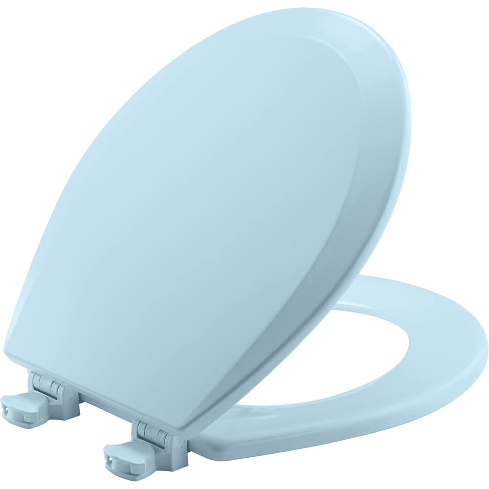 Tapa De Inodoro Bemis 500ec 464 500ec464 Redonda Dresden Blue - Venta Internacional.