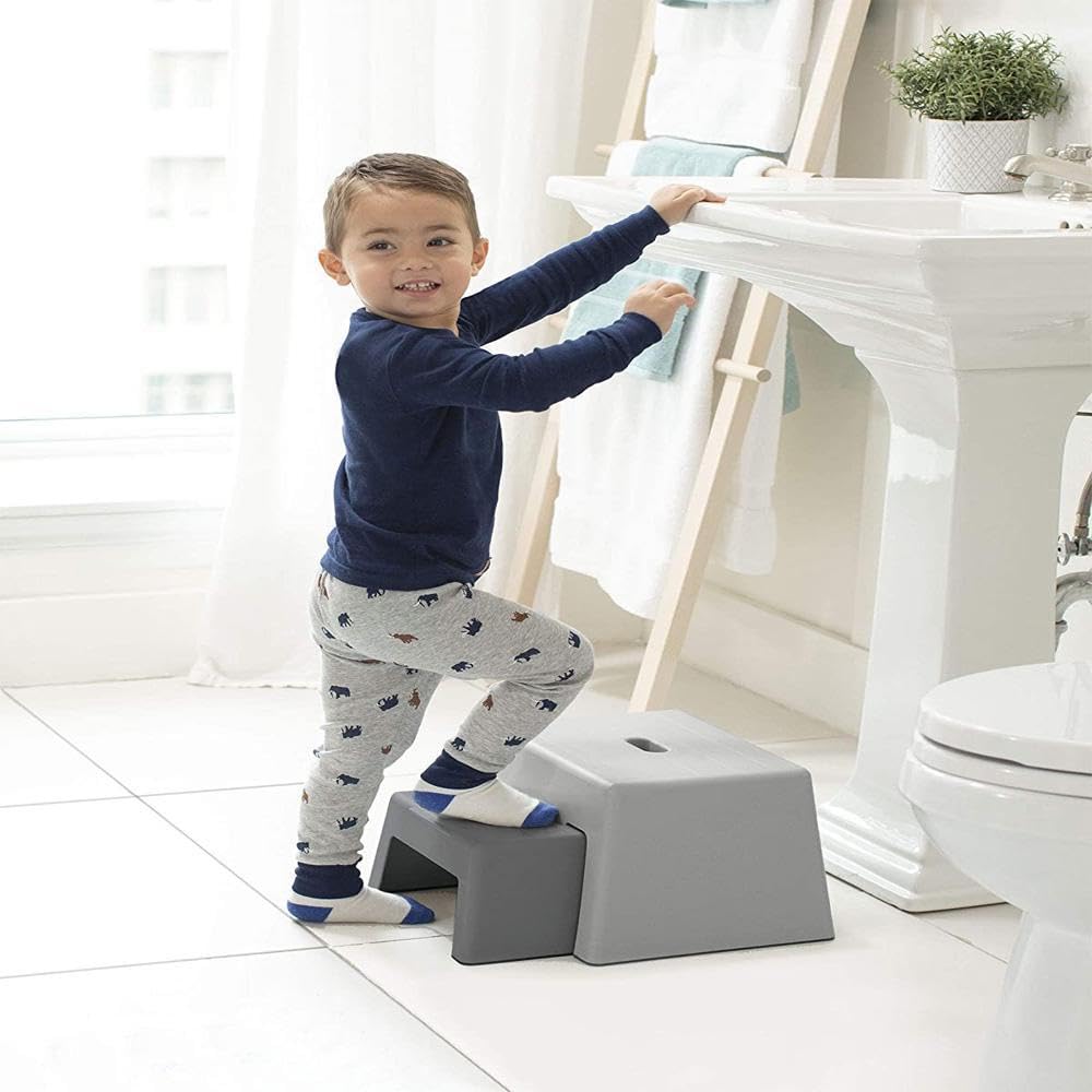 Foto 4 pulgar | Taburete Skip Hop Para Niños Pequeños, Doble, Con Base Antideslizante - Venta Internacional.
