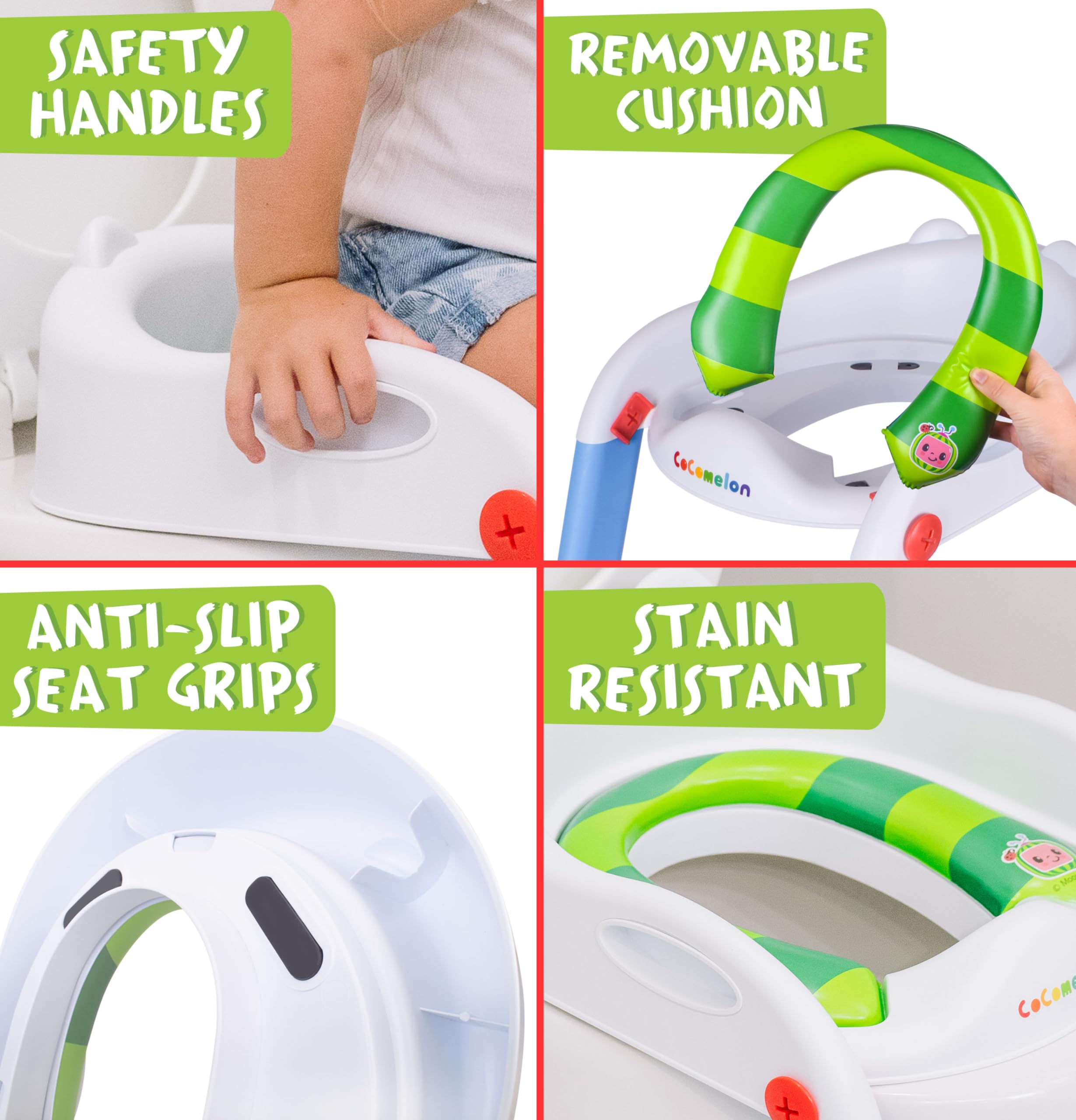 Foto 4 pulgar | Asiento De Entrenamiento Step Up Potty Sunny Days Entertainment Cocomelon - Venta Internacional.