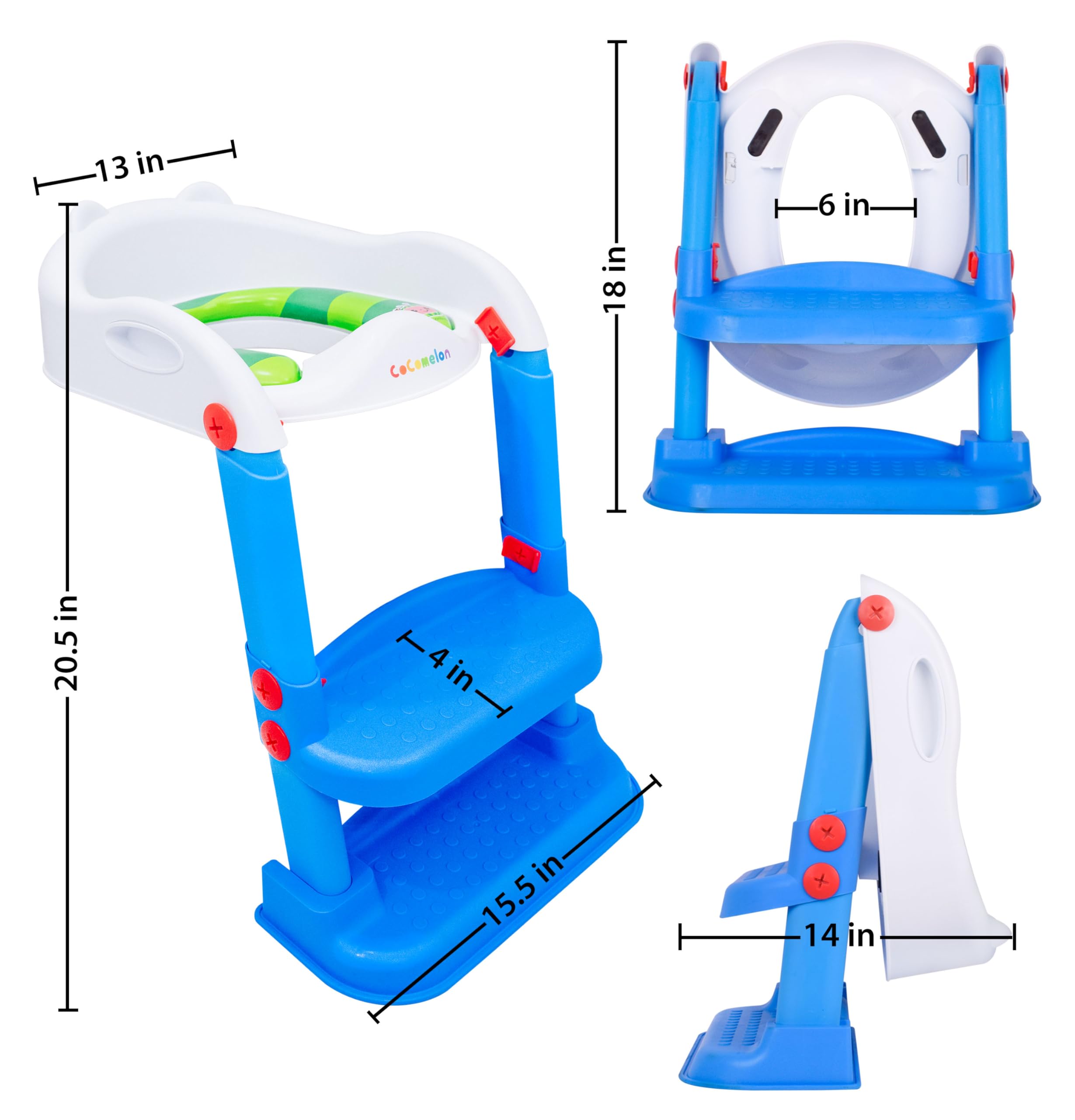 Foto 7 pulgar | Asiento De Entrenamiento Step Up Potty Sunny Days Entertainment Cocomelon - Venta Internacional.