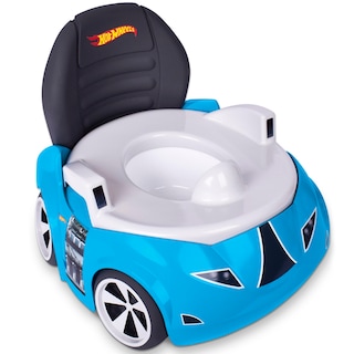 Foto 1 | Inodoro Para Ir Al Baño Hot Wheels, Coche De Carreras Azul, Más De 12 M - Venta Internacional.