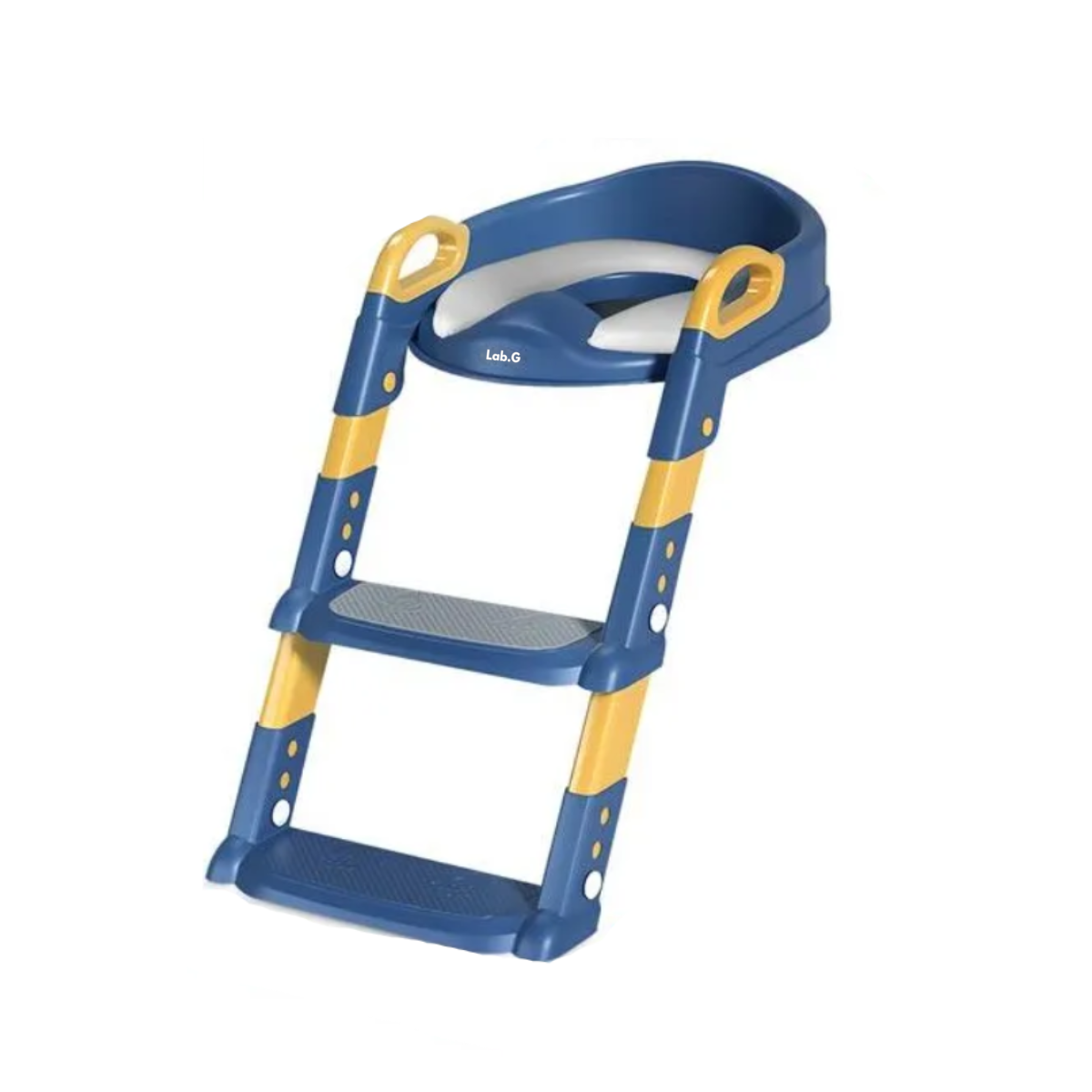 Asiento Entrenador Con Escalera Plegable 2-5 Años Para Niños Lab.g Azul