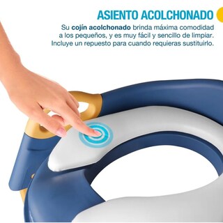 Foto 5 | Asiento Entrenador Con Escalera Plegable 2-5 Años Para Niños Lab.g Azul