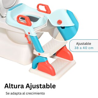 Foto 5 | Asiento Entrenador Infantil Komfort Con Escaletas Plegables Y Antideslizantes