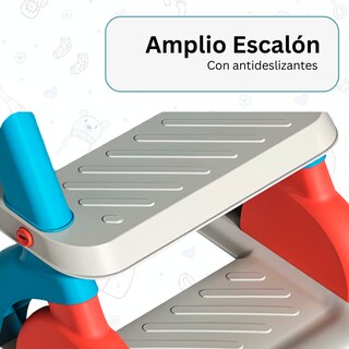 Foto 2 | Asiento Entrenador Infantil Komfort Con Escaletas Plegables Y Antideslizantes