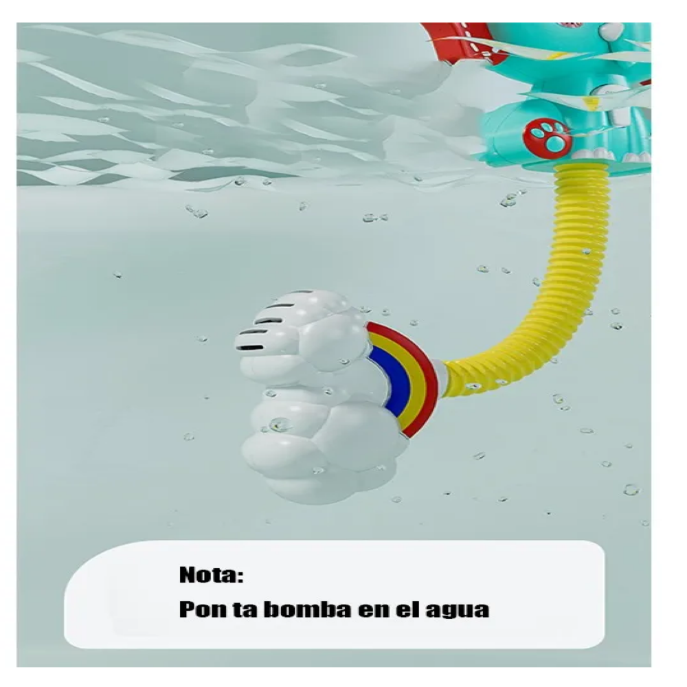 Foto 6 pulgar | Juguete Regadera De Agua Belug,  Azul Colores