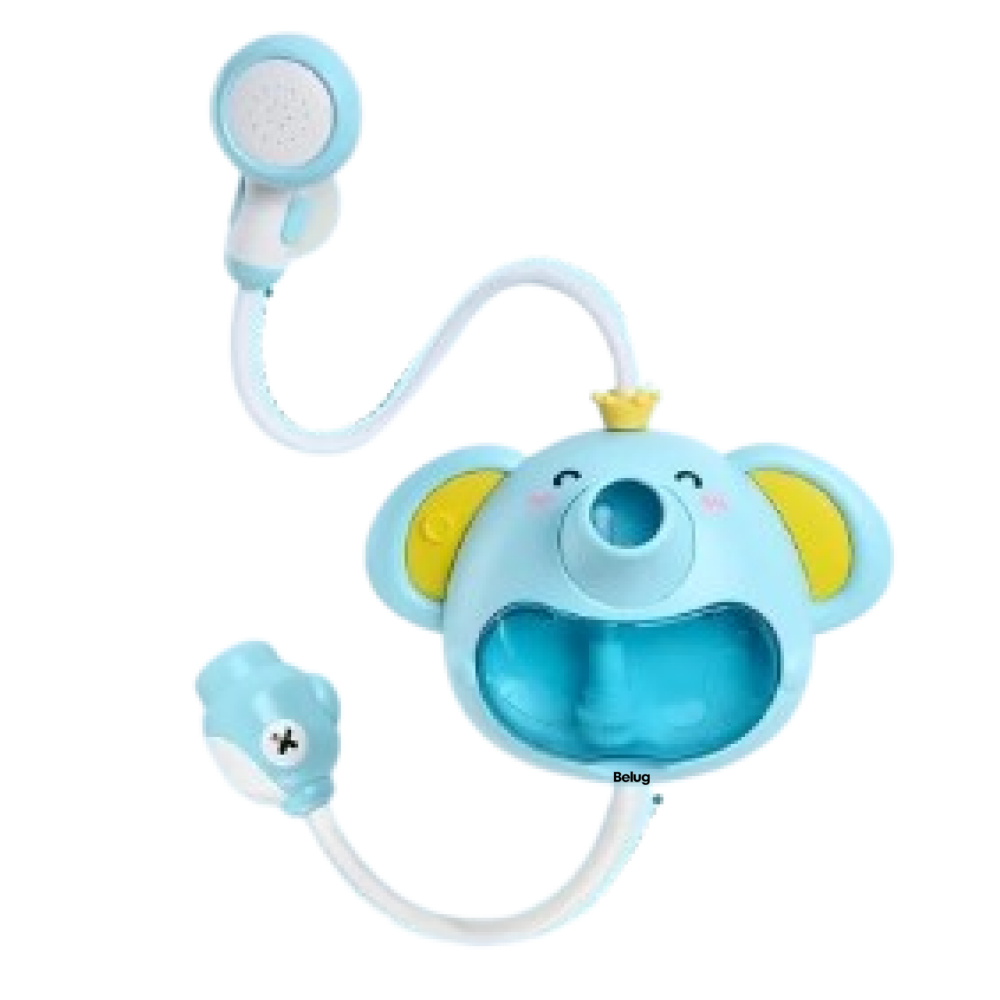 Juguetes Regadera Bebé Belug, Azul Acero