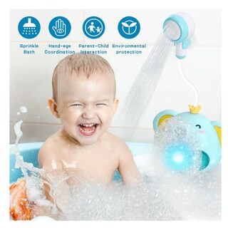 Foto 5 | Juguetes Regadera Bebé Belug, Azul Acero