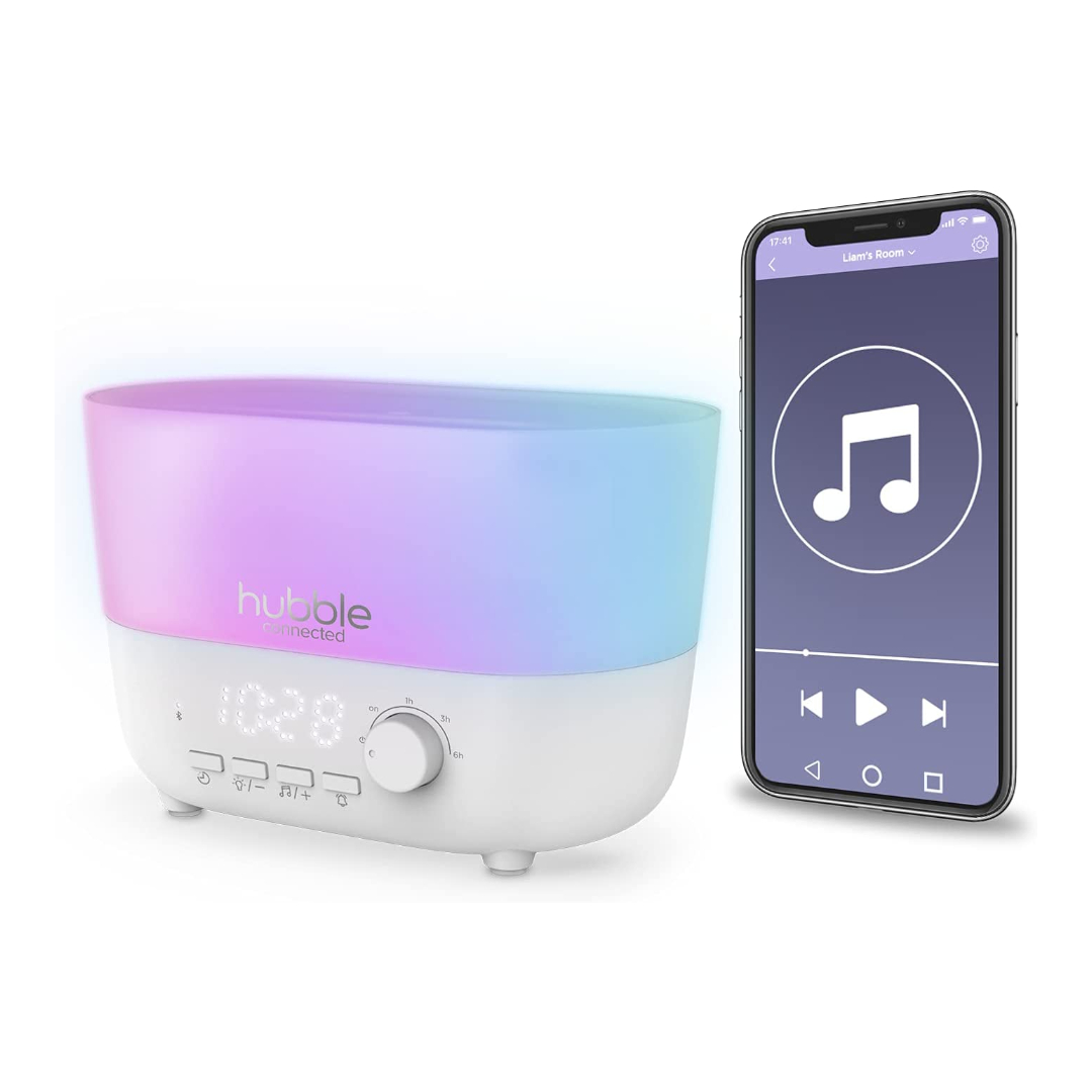 Hubble Mist - Humidificador 5 En 1 - Difusor De Aroma - Altavoz Bluetooth Para Sonidos Calmantes